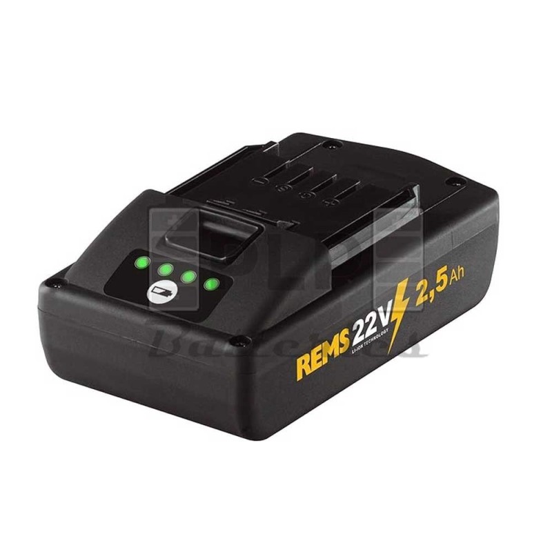 Reconditioning Rems Li-Ion 22v 2.5Ah Li-Ion machine batteries