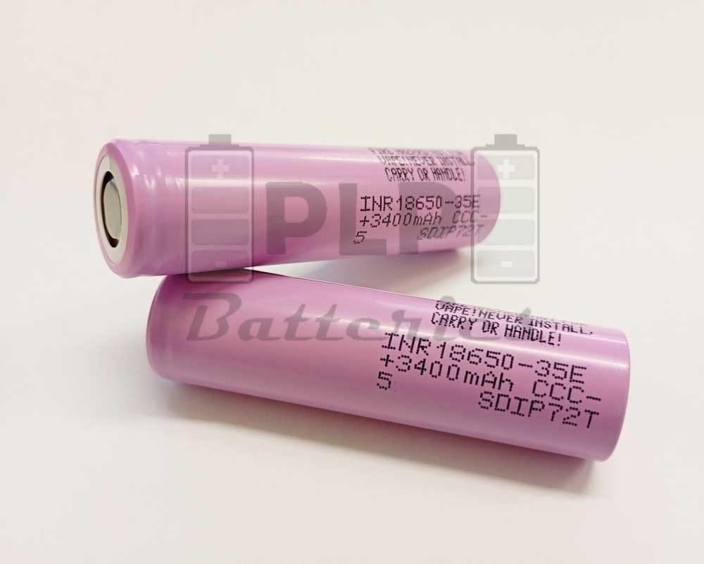 Célula de Litio Samsung INR18650-35E 3.6V 3450mAh 8A