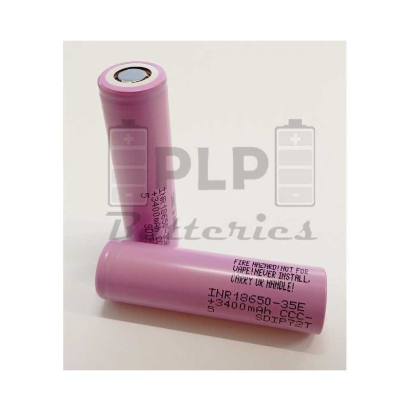 Célula Litio Samsung 18650-35E 3.6V 3450mAh | Comprar | PLP Batteries