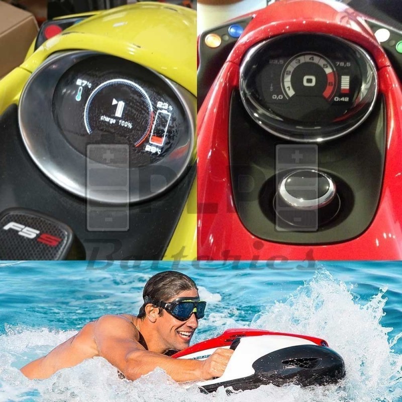 Reconditioning SeaBob battery model F5S 43.2V