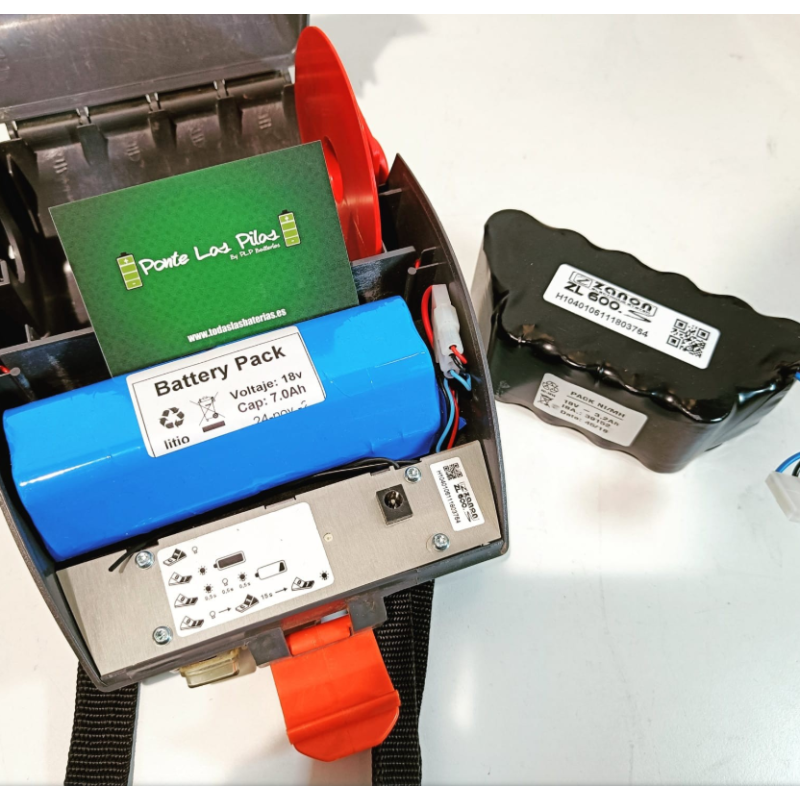 Batería Zanon ZL600 18V Conversión Litio | Comprar Online | PLP Batteries