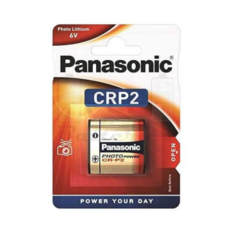 Pila Litio CRP2 6V Panasonic | Comprar Online | PLP Batteries
