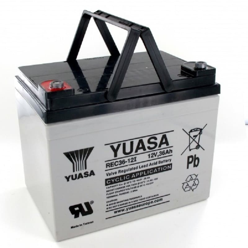 Batería AGM Yuasa REC36-12 36Ah | Comprar Online | PLP Batteries