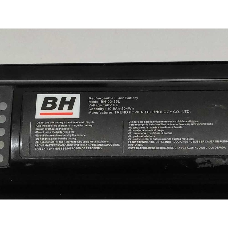 Re-cell Service for BH Emotion - Atom 48V Battery