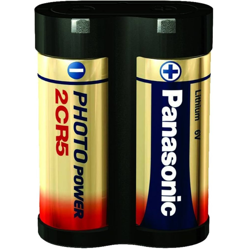 2CR5 6V Primary Lithium Battery (Non-Rechargeable) Panasonic