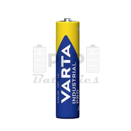 Pila AAA Varta Industrial Pro Pack 4 | Comprar Online | PLP Batteries