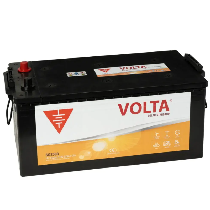 Batería Volta Deep Cycle 6V 250Ah | Comprar Online | PLP Batteries